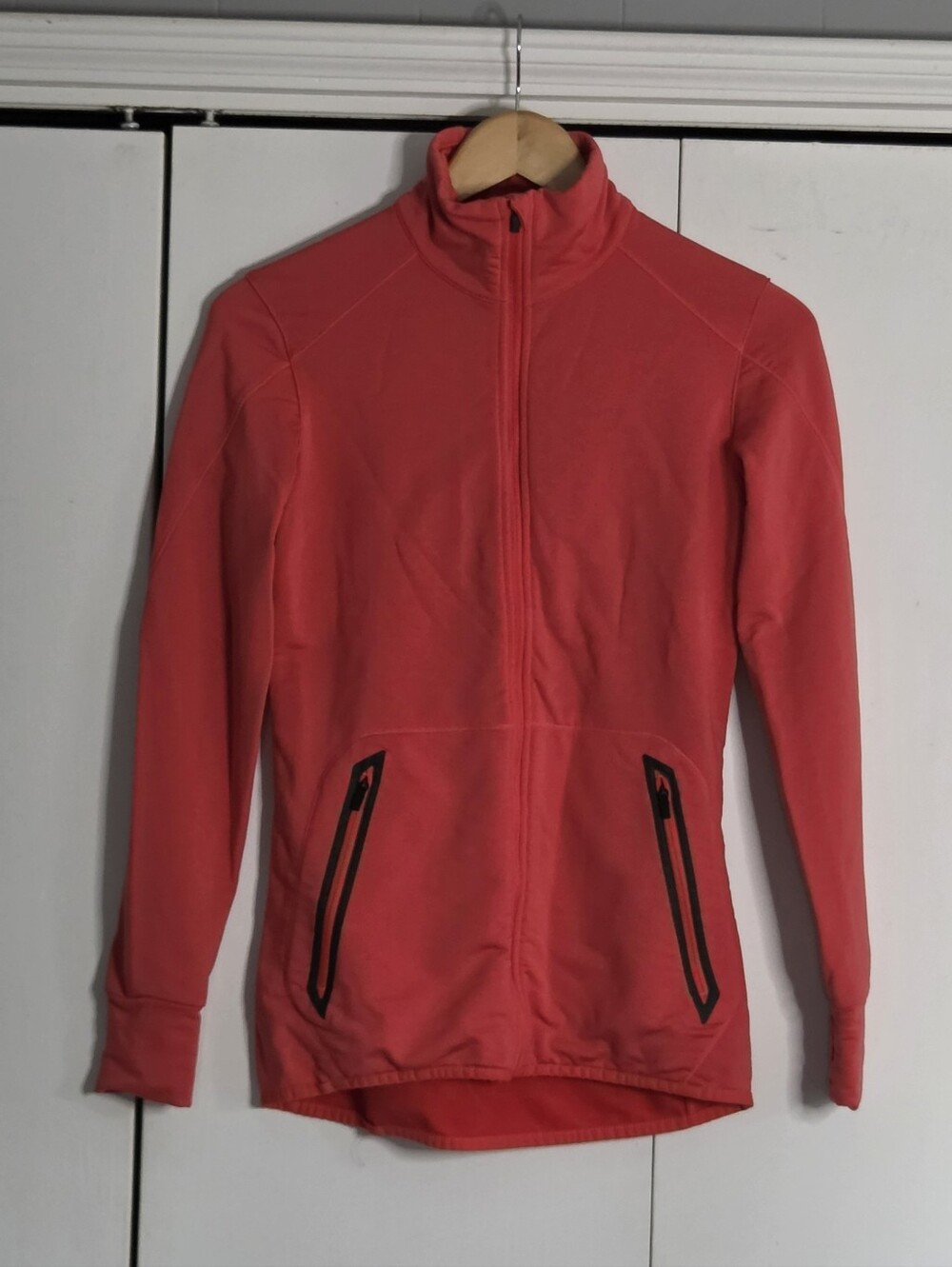 Icebreaker Coral Pink Full-Zip Utility Jacket